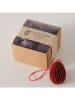 Boltze 4-delige set: decohangers "Eggo" paars/bordeaux - (H)4,5 cm
