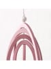 Boltze 3er-Set: Dekoanhänger "Leonita" in Rot/ Rosa/ Weiß - (H)13 cm