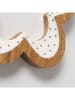 Boltze 2-delige set: decohangers "Teris" wit/lichtbruin