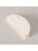 Boltze 2-delige set: decoratieve objecten "Eggo" crème/groen - (H)12 x Ø 9 cm