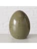 Boltze Dekoracje (3 szt.) w kolorze kremowo-beżowo-zielonym - wys. 12 x Ø 9 cm