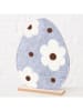 Boltze 2er-Set: Dekoaufsteller "Nayla" in Blau/ Creme
