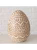Boltze Dekoracja "Telur" w kolorze beżowym - wys. 10 cm