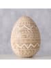 Boltze Dekoracja "Telur" w kolorze beżowym - wys. 10 cm