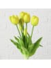 Boltze Decoboeket "Falona" goudkleurig/groen - (H)13 cm