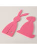 Boltze 2er-Set: Dekofiguren "Freddo" in Rosa/ Pink - (H)40 cm