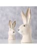 Boltze 2er-Set: Dekofiguren "Martino" in Creme/ Hellbraun - (H)23,4 cm