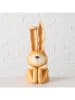 Boltze Decofiguur "Udo" lichtbruin - (H)44 cm