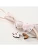 Boltze 2er-Set: Dekoanhänger "Canea" in Grau/ Beige - (H)16 cm