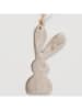 Boltze 2-delige set: decohangers "Lesi" grijs