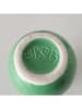 Boltze 3-delige set: vazen "Buntia" lichtroze/blauw/groen - (H)13 x Ø 10 cm
