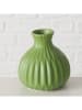 Boltze 3-delige set: vazen "Esko" groen - (H)11 x Ø 10 cm