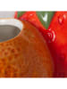Boltze Vaas "Frutas" groen/rood/oranje - (H)8 cm