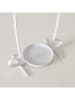 Boltze Windlicht "Buddy" wit - (H)39,5 cm