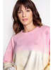 PJ Salvage Sweatshirt in Rosa/ Weiß