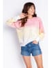 PJ Salvage Sweatshirt in Rosa/ Weiß
