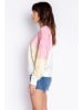 PJ Salvage Sweatshirt in Rosa/ Weiß
