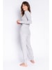 PJ Salvage Pyjama-Oberteil in Grau