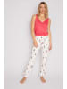 PJ Salvage Pyjama-Hose in Weiß