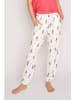 PJ Salvage Pyjama-Hose in Weiß