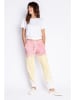 PJ Salvage Sweathose in Rosa/ Gelb
