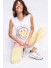 PJ Salvage Sweathose in Rosa/ Gelb