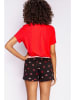 PJ Salvage Pyjama-Shorts in Schwarz