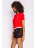 PJ Salvage Pyjama-Shorts in Schwarz