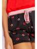 PJ Salvage Pyjama-Shorts in Schwarz