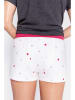 PJ Salvage Pyjama-Shorts in Weiß