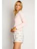 PJ Salvage Pyjama-Shorts in Weiß