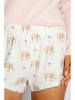 PJ Salvage Pyjama-Shorts in Weiß