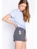 PJ Salvage Pyjama-Shorts in Anthrazit