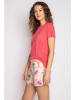 PJ Salvage Pyjama-Shorts in Rosa