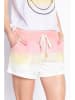PJ Salvage Pyjama-Shorts in Rosa/ Weiß