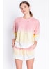 PJ Salvage Pyjama-Shorts in Rosa/ Weiß