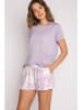 PJ Salvage Pyjama-Shorts in Weiß