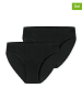 Schiesser 2-delige set: slips zwart