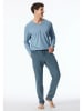 Schiesser Pyjamabroek blauw