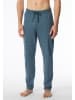 Schiesser Pyjamabroek blauw