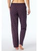 Schiesser Pyjama-Hose in Lila