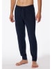 Schiesser Pyjama-Hose in Dunkelblau