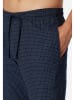 Schiesser Pyjama-Hose in Dunkelblau