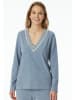 Schiesser Pyjama-Oberteil in Blau