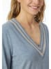 Schiesser Pyjamashirt blauw