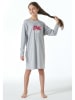Schiesser Nachthemd in Grau