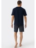 Schiesser Pyjama donkerblauw
