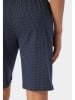 Schiesser Pyjama in Dunkelblau