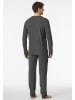 Schiesser Pyjama antraciet