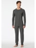 Schiesser Pyjama antraciet